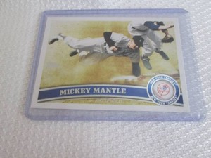 2011 Topps Mickey Mantle Card...