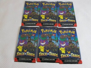 Pokemon Trick Or Trade Packs...