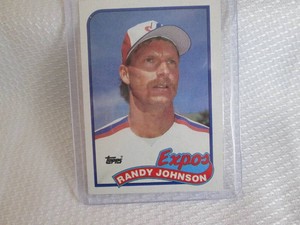 1989 Topps Randy Johnson Rookie Car...