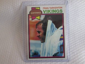 1979 Topps Fran Tarkenton Card...