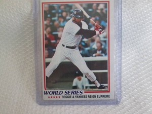 1978 Topps Reggie Jackson Card...