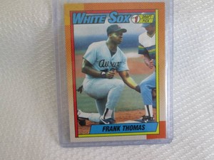 1990 Topps Frank Thomas Rookie Card...