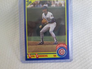 1990 Score Ryne Sandberg Error Card...