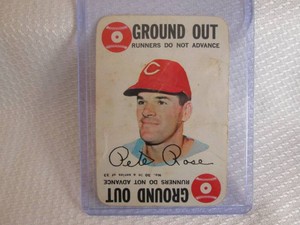 1968 Topps Pete Rose Game Card...