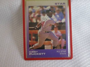 1988 Star Kirby Puckett Card...