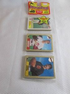1987 Topps Baseball Rack Pack...