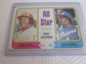 1974 Topps Hank Aaron All Star Card...