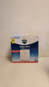 NEW VICKS FILTERED WARM MIST HUMIDIFIER
