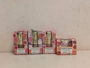 (4) NEW ASSORTED CHEEKY ROSE WINKY LUX PRODUCTS
