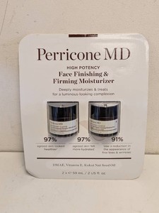 NEW PERRICONE MD FACE FINISHING & FIRMING MOISTURIZER 2PK