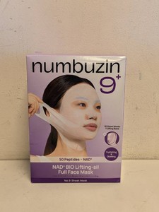 NEW NUMBUZIN 9 BIO LIFTING FULL FACE MASK 13PK