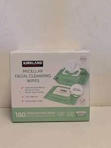 KIRKLAND SIGNATURE MICELLAR FACIAL CLEANSING WIPES 180CT