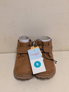 NEW CAT & JACK BOOTS SIZE 8 BROWN