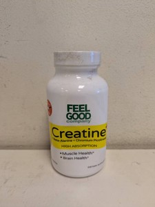 NEW FEEL GOOD CO. CREATINE CAPSULES 120CT.