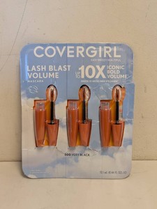 NEW COVERGIRL MASCARA 800 VERY BLACK 2PK