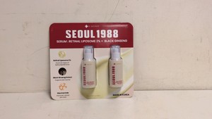 NEW K-SECRET SEOUL 1988 SERUM RETINOL LIPOSOME 2%  BLACK GINSENG