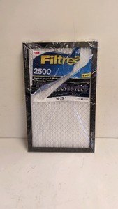 NEW FILTRETE 2500 16 X 25 X 1 AIR FILTER 3 PACK