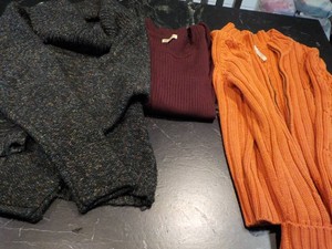 3 Womens Sweaters like new
