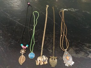 5 Necklaces