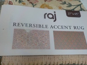RAJ 27 x 45 Reversible Accent Rug