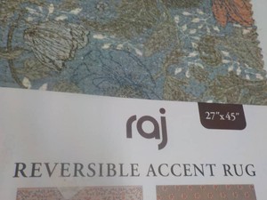 RAJ 27 x 45 Reversible Accent Rug