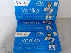 12 Ultra Alkaline 9V Batteries
