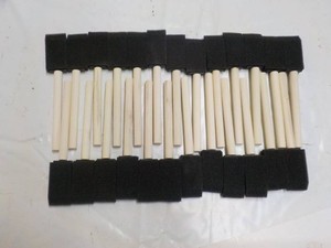 25 Sponge 1 Craft and Painting Brushes