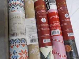 5 rolls of Gift Wrapping Paper