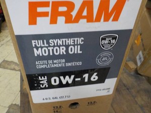 6 Gallons SAE OW- 16 Full Synthetic Motor Oil
