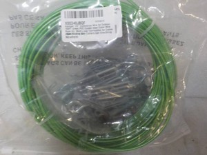 100 ft 18 Clothes Line Wire for Outdoors with Hardware