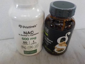1 Pristine NAC and 1 Gala Lions Mane Mushroom best 0228