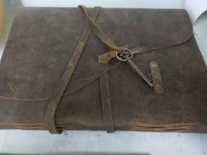 Leather Bound Antiqued Journel