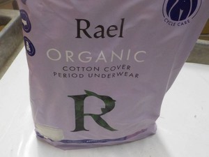 Rael Organic Cotton Cover Period Underwear size LXL