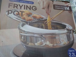 Stainless Steel Frying Pot