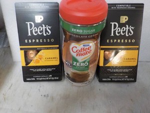 Peets Expresso and Coffee Mate