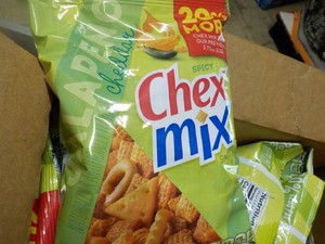 16 bags Chex mix Jalapeno Cheddar 4.5 oz