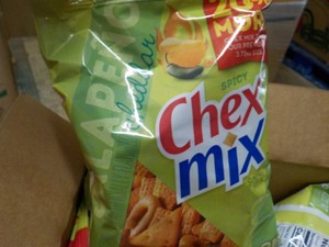 16 bags Chex mix Jalapeno Cheddar 4.5 oz