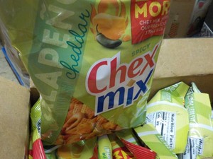 16 bags Chex mix Jalapeno Cheddar 4.5 oz