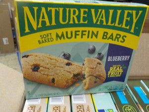 16 boxes Nature Fresh Blueberry Muffin Bars past best date