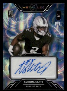 2025 Wild Card Ashton Jeanty Rookie Autograph Card Serial Numbered 11
