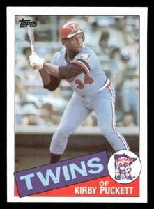 1985 Topps Kirby Puckett Rookie Card #536