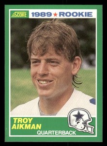 1989 Score Troy Aikman Rookie Card #270