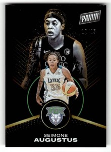 2025 WNBA Player of The Day Seimone Augustus Basketball Card #65  Purple Parallel Serial #d 1225