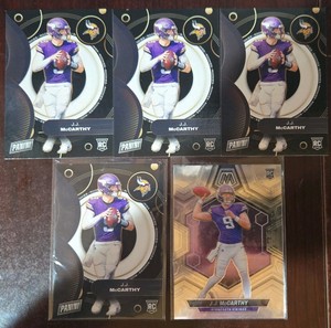 (5) J.J McCARTHY Rookie Cards