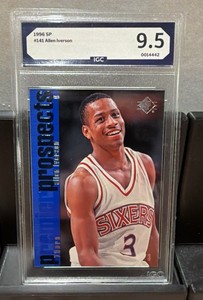 IGC 9.5 1996 SP Allen Iverson Rookie card  #141