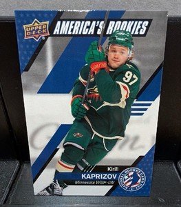 2020-21 Upper deck national hockey card day Kirill Kaprizov Rookie card
