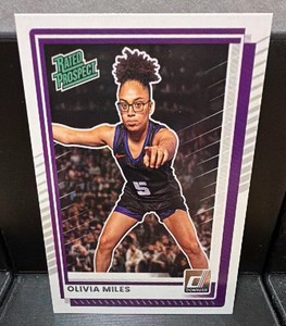 2025 Donruss rated prospect Olivia Miles rookie card #89