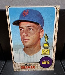 1968 Topps All-Star rookie cup Tom Seaver #45