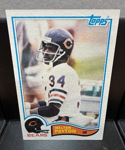 1982 Topps, Walter Payton #302 Hall of Famer
