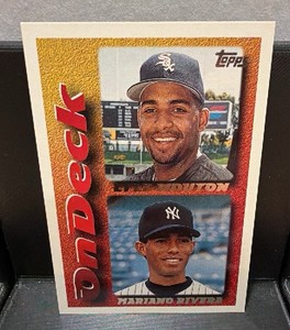 1995 Topps traded Mariano Rivera rookie card #130T